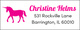 Unicorn Return Address Labels Image 3 of 4